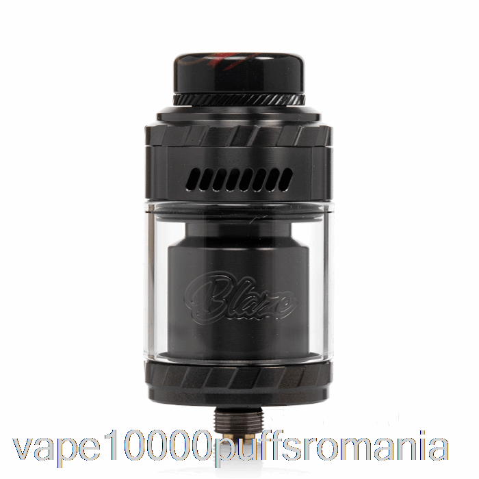 Vape Romania Thunderhead Creations Blaze Solo 25mm Rta Gunmetal